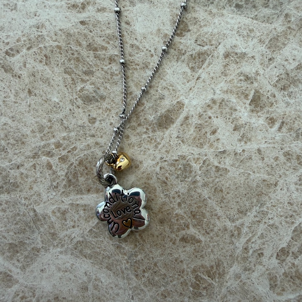 Brighton unconditional love mom necklace